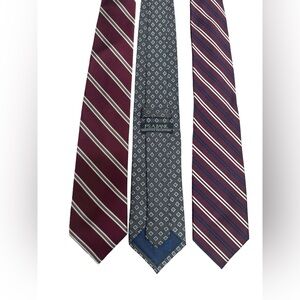 3 Jos.A. Bank preppy neck ties.